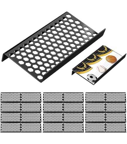 card riser for display case 24 Modular Card Risers for Display Cases
