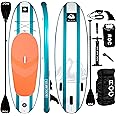 Roc Inflatable Stand Up Paddle Boards with Premium SUP Paddle Board Accessories, Wide Stable Design, Non-Slip Comfort Deck fo