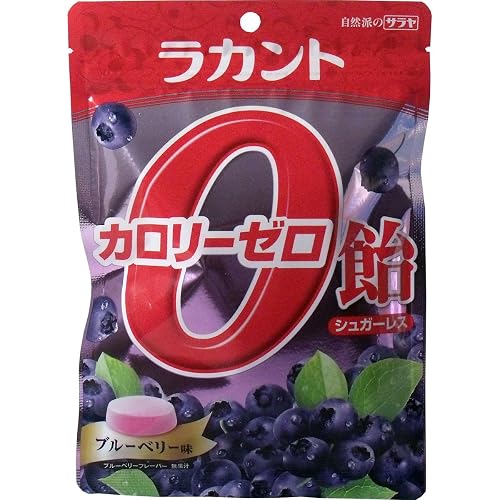 サラヤ ラカント カロリーゼロ飴 ブルーベリー味