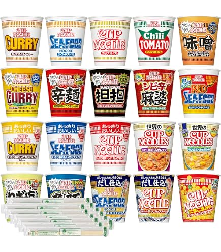 Amazon.co.jp: カップヌードル 20種 詰め合わせ [定番全種アソート PRO