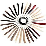 Amazon Lurrose 30pcsヘアカラーリング人間の髪の色見本サロン用カラーサンプル 9度色 Lurrose ヘアスタイリング剤 通販