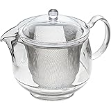 曙産業 軽くて割れない ティーポット 730ml トライタン樹脂 クリアティーポットステンレスメッシュ LLサイズ 日本製 TW-3723