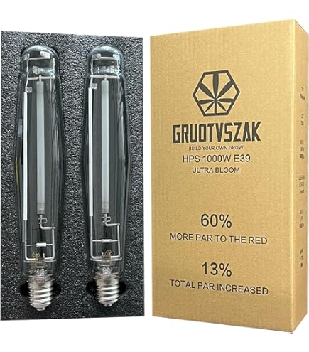 【EYE HORTILUX】 SUPER HPS1000W 新品 Eye Hortilux 1000W Super HPS Grow Lamp - Enhanced Spectrum