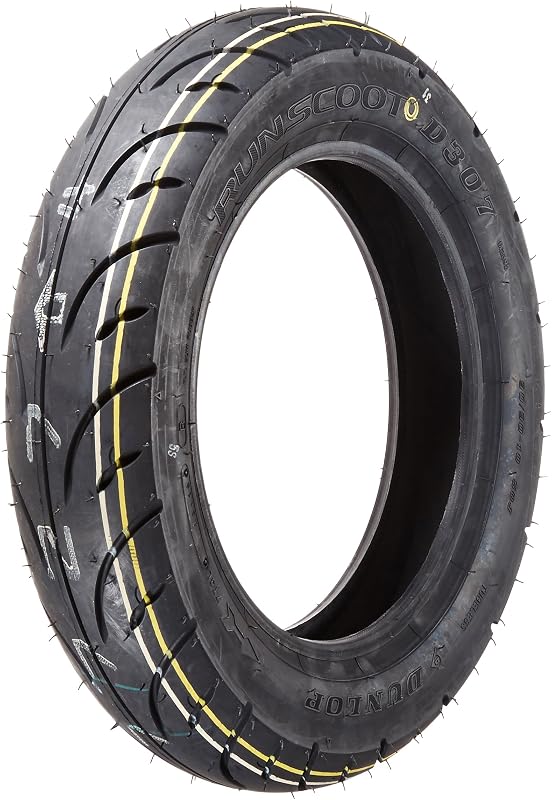 DUNLOP(ダンロップ)バイクタイヤスクーター用 RUNSCOOT D307 前後輪共用 90/90-10 50J チューブレスタイプ(TL) 305513 二輪 オートバイ用