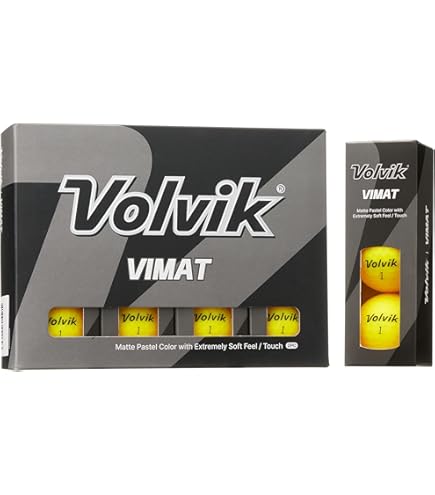 ボルビック　ビビット　イエロー　2ダース　新品 Amazon.co.jp: 2022年 Volvik(ボルビック)ゴルフボール VIVID 22