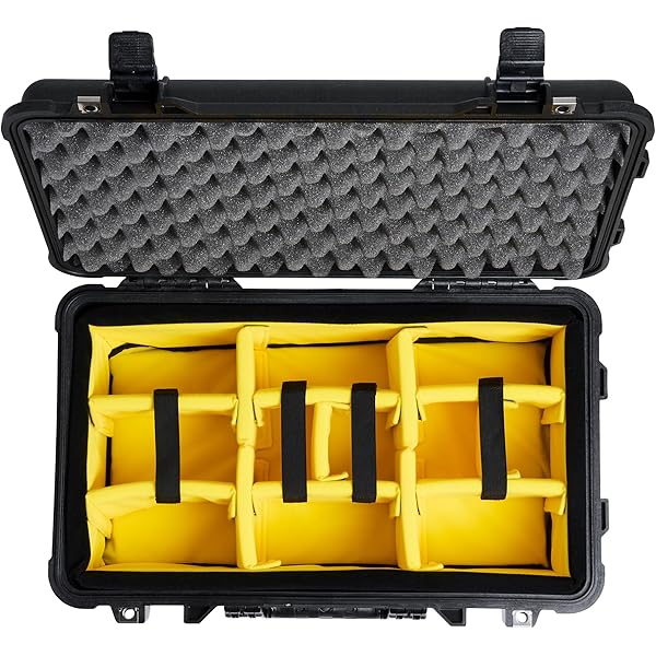 PELICAN 1507 エアケース フォーム付き プレスアンドプルラッチ24L Amazon.co.jp: PELICAN(ペリカン) 1507 エアケース フォーム付き