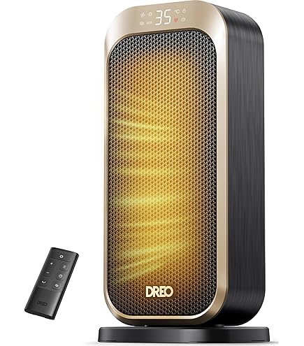 Amazon | DREO (ドレオ) セラミックヒーター 【小型 足元ヒーター