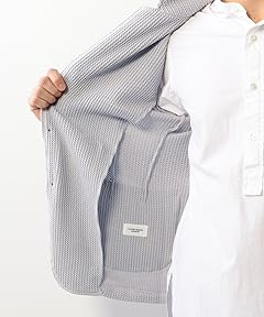 Knit 2-button Jacket 1122-199-4470: Light Grey
