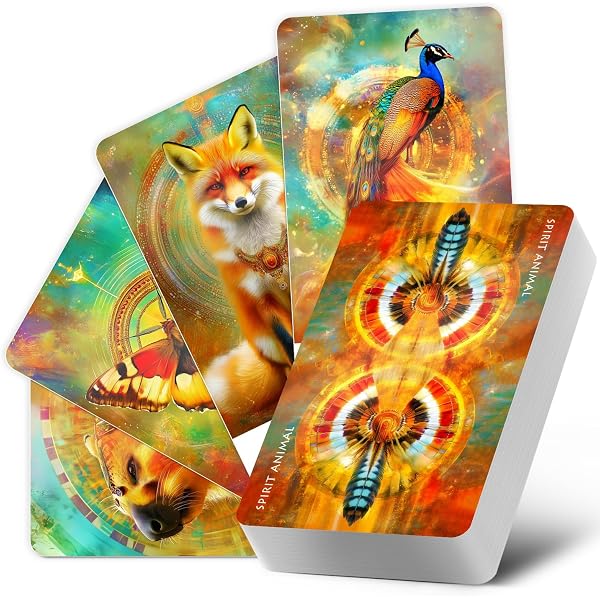 Amazon | Archangel Animal Oracle Cards: A 44-Card Deck and