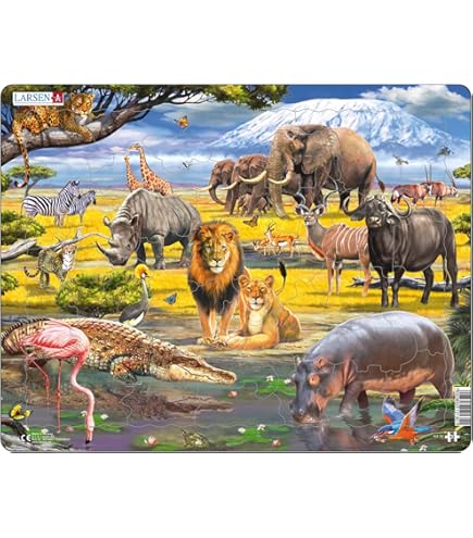 Amazon | Ravensburger ラベンスバーガー パズル 15ピース 農場の動物