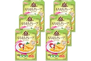 日清製粉ウェルナ おうちスイーツ もちもちクレープミックス 200g ×6箱