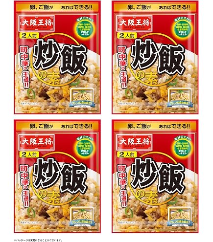 Amazon.co.jp: 大阪王将 蟹あんかけチャーハン10袋セット 冷凍食品