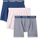 [カルバンクライン] ボクサーパンツ 3枚セット コットンストレッチ NU2666 PINK/STRIPE/AIRFORCE(661) M [並行輸入品]