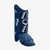 ○EvoShield エボシールド○硬式レッグガード フットガード 赤○ご自分 