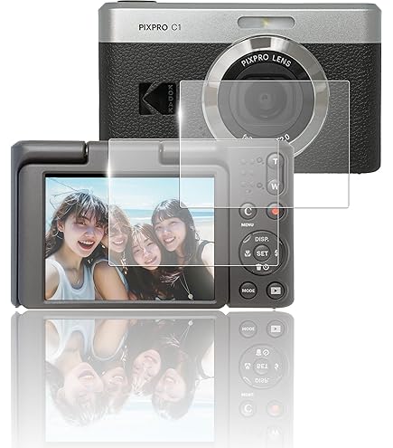 Amazon | 【1枚】KODAK Pixpro C1 カメラ レンズ 保護フィルム
