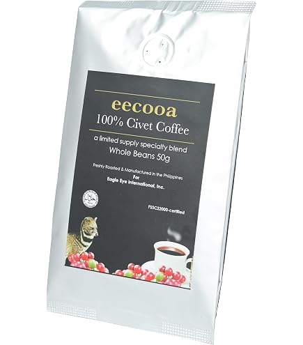 Amazon | Cafés Granell Wild Kopi Luwak Coffee Whole Beans