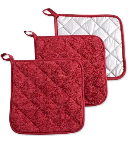 Design Imports DII Happy Camper Dish Towels - Set Of 2 - RV Park Jacquard - Happy Camper Plaid - View #3