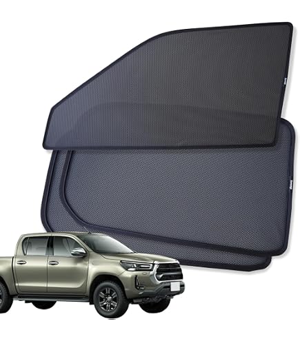 Amazon | トヨタハイラックス専用メッシュサイド サンシェード Hilux