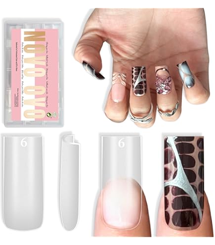 Amazon | APRÉS Gel-X® スクエア型ネイルチップセット｜280枚入り Gel