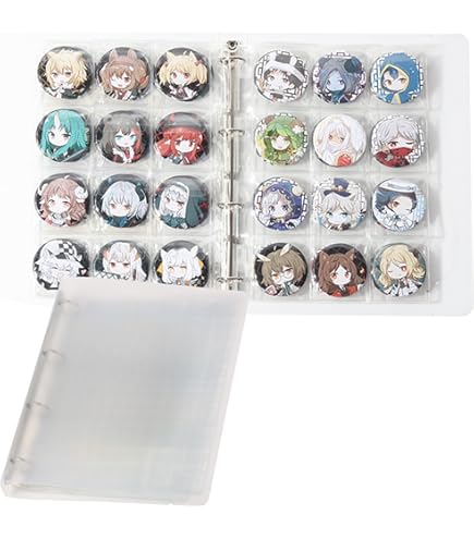 Amazon | CONC CO357 大容量57mm缶バッジ収納ホルダー 通販