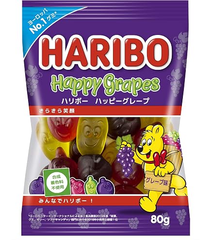 Amazon | ハリボー サワーアップルリング 80g ×8個 | HARIBO | グミ 通販