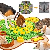 HOPET Snuffle Mat for Large Dogs, Slow Feeder Dog Puzzle Toys Interactive Sniff Feeding Training Mat for Puppy Treats Mind Ga