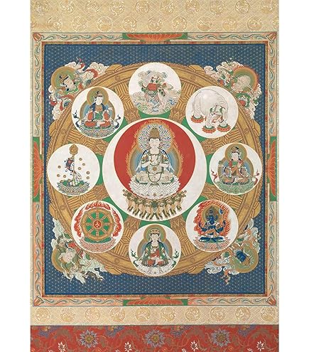 曼荼羅 額装 仏教美術 釈迦 チベット 菩薩 阿弥陀如来 観音菩薩 曼荼羅 額装 仏教美術 釈迦 チベット 菩薩 阿弥陀如来 観音菩薩 Amazon