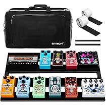 Amazon | STRICHギターペダルボード、56 x 32CM アルミ合金