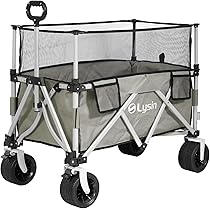 Amazon.co.jp: ライシン アウトドアワゴン Eシリーズ 最大230L 拡張