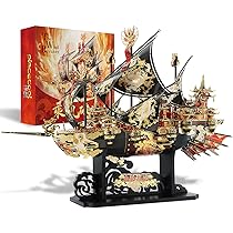 Amazon | Piececool(ピースクール) 立体パズル 金属製 破浪者号 古代