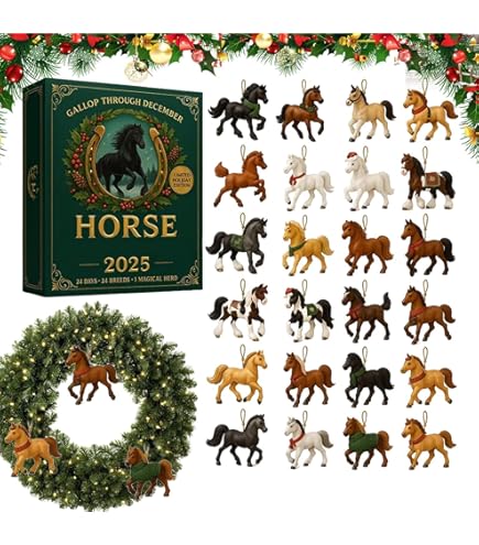Amazon.co.jp: 馬のアドベントカレンダー 2025 クリスマス