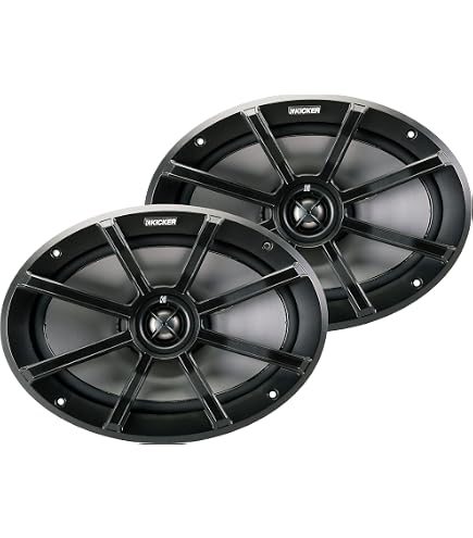 Amazon.co.jp: Kicker 42PSC654 PSC65 6.5インチ 240ワット オートバイ