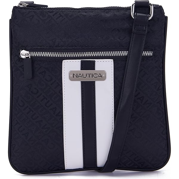 Nine West Women's Peaches Flap Crossbody Bag - Bluestone, Includes Card Case, Adjustable Strap - View #10