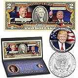 FCM ドナルド・トランプ大統領 2020 純正$2紙幣とコインセット - 第45大統領