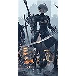 NieR ニーア  iPhoneSE/5s/5c/5 壁紙 視差効果 『ニーア オートマタ』ヨルハ二号B型 NieR ニーア  iPhoneSE/5s/5c/5 壁紙 視差効果 『ニーア オートマタ』ヨルハ二号B型