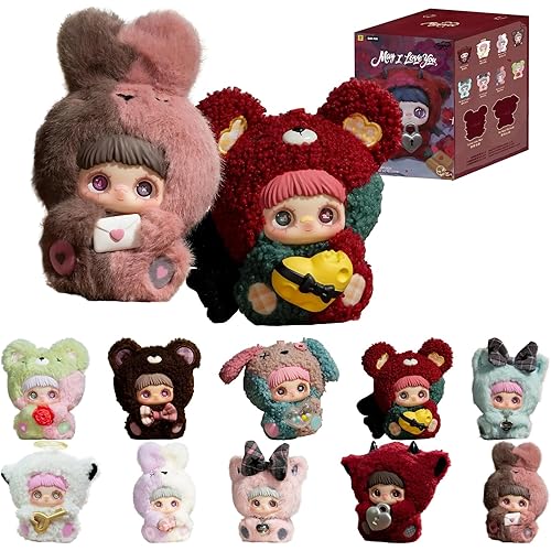TOP TOY × MayMei「愛とロマンス」シリーズ ぬいぐるみ ペンダント【1ピース】ガチャガチャ ブラインド ボックス フィギュア プラモデル プレミアム おもちゃソフビ 誕生日 プレゼント オリジナル キャラクター クリスマス ギフト コレ