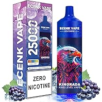 水タバコ@ Amazon | ECENK VAPE 電子タバコ シーシャ VAPE 15,000回吸引可能 充電