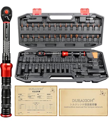 Amazon | DURAXION 1/4インチ トルクレンチセット 自転車 バイク