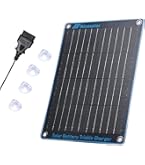 Amazon.co.jp: Nicesolar 車 ソーラー充電器 10W ソーラーパネル