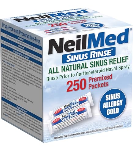 Amazon.co.jp: ニールメッド 鼻洗浄、鼻うがい製品 リフィル120包