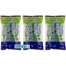 Amazon.co.jp: 沖縄 黒糖 多良間島のひとくち黒糖 100g 個包装 黒砂糖