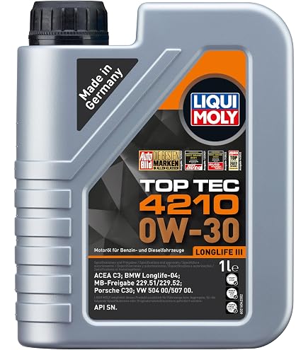 Amazon | LIQUI MOLY (リキモリ) トップテック4310 0W30 欧州車対応