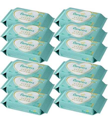 Amazon.co.jp: P&G パンパース 肌へのいちばん おしりふき 6個 56枚×6 