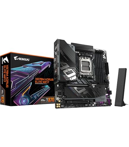 Amazon | GIGABYTE X870M A ELITE WF7 ICE Micro-ATX マザーボード