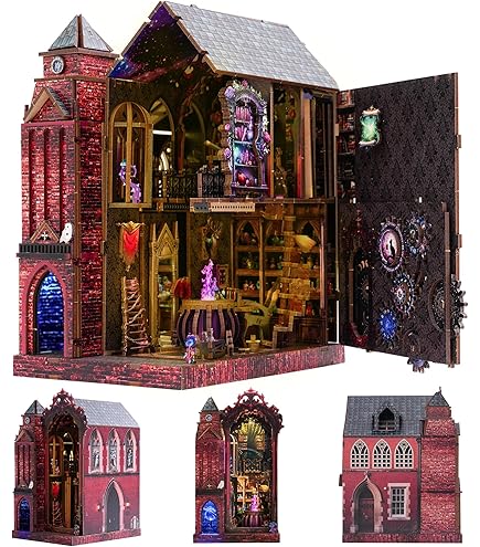 Amazon | MiniCity ブックヌークキット DIYドールハウス ブックヌック