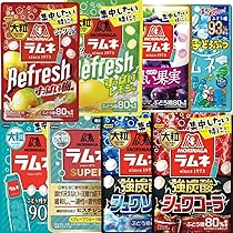 Amazon.co.jp: ラムネ 詰め合わせ アソート 【森永 大粒ラムネ