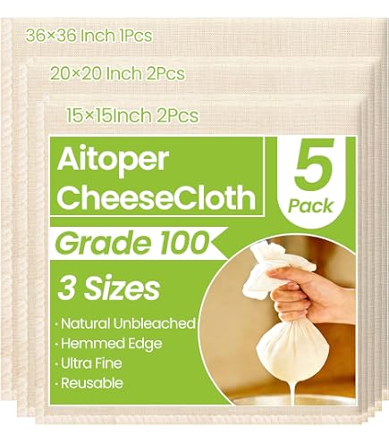 Tessuto Garza Di Cotone 100% Bianco 210cm Largo - Stoffa Per Cucito E Fai Da Te