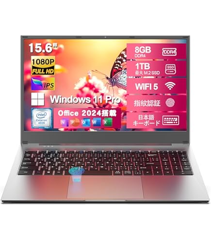 Amazon.co.jp: ノートパソコン office2024搭載Windows11 Pro