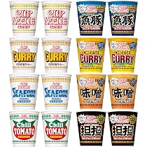 Amazon.co.jp: カップヌードル 8種(しょうゆ・カレー・シーフード
