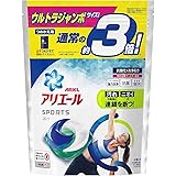 アリエール プラチナスポーツ 洗濯洗剤 ジェルボール3D 詰め替え ウルトラジャンボ 40個(約3倍)